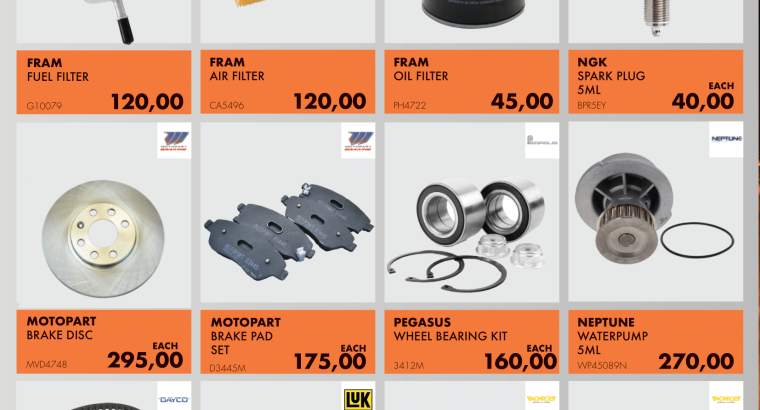 Don’t forget about our VEHICLE PARTS SPECIAL at Discounter Midas!