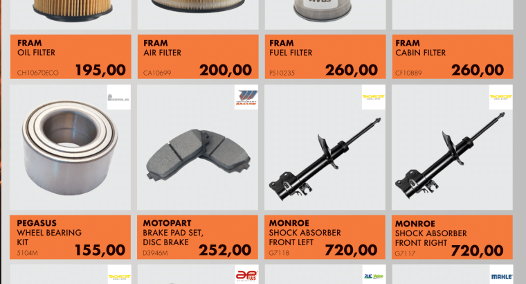 Don’t forget about our VEHICLE PARTS SPECIAL at Discounter Midas!