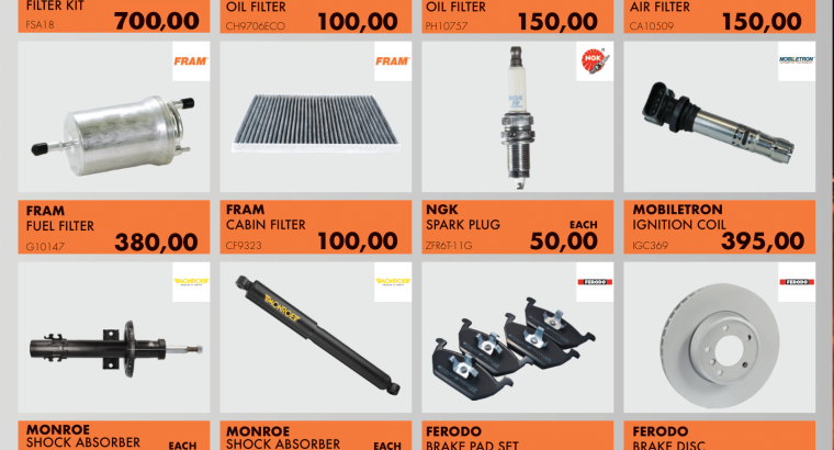 Don’t forget about our VEHICLE PARTS SPECIAL at Discounter Midas!