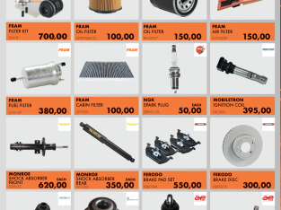 Don’t forget about our VEHICLE PARTS SPECIAL at Witbank Midas!