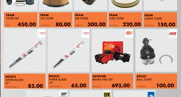 Don’t forget about our VEHICLE PARTS SPECIAL at Discounter Midas!
