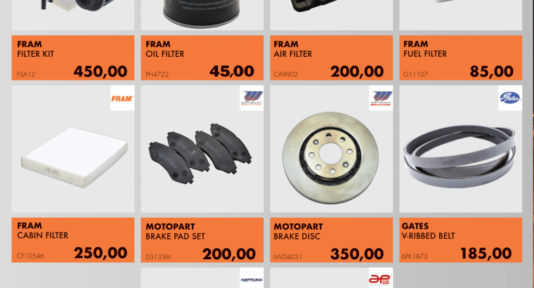 Don’t forget about our VEHICLE PARTS SPECIAL at Middelburg Midas!