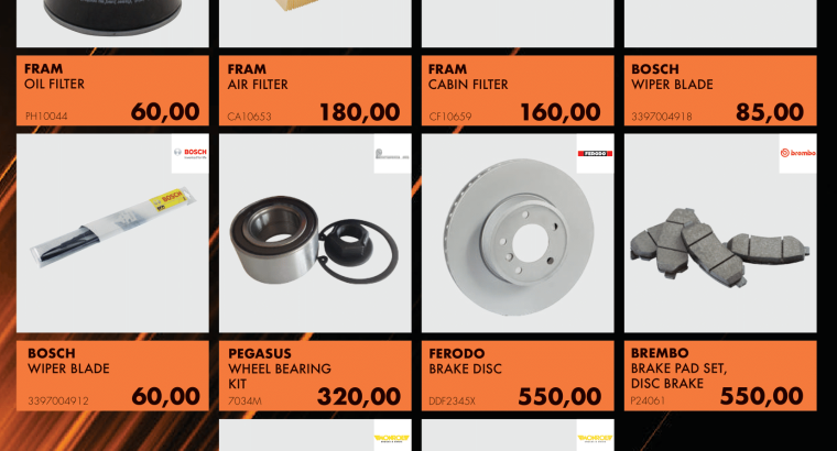 Don’t forget about our VEHICLE PARTS SPECIAL at Middelburg Midas!