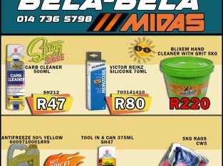 Workshop Specials 1-15 September 2022