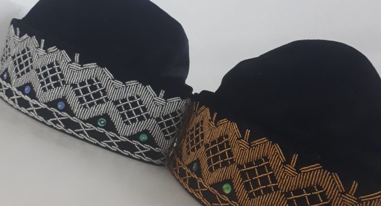 Exclusive Beaded Caps