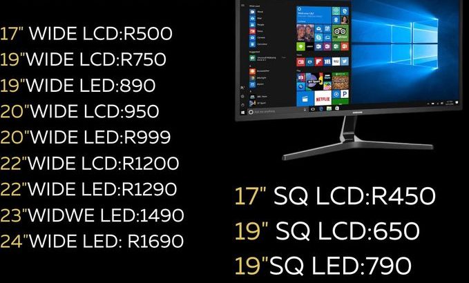 REFURBISHED LED/LCD MONITORS ON SALE!!