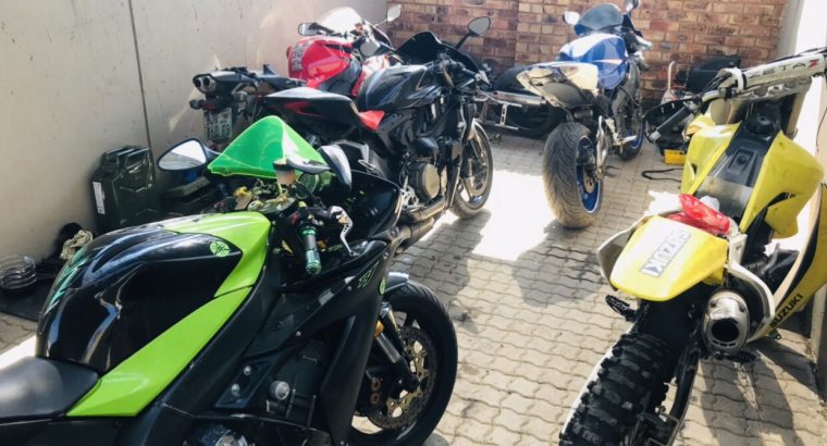 Mobile motorcycle mechanics