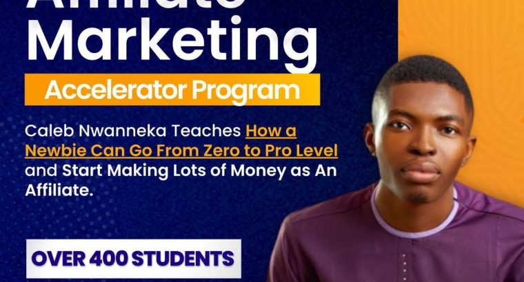 Affiliate Marketing and acceletor program