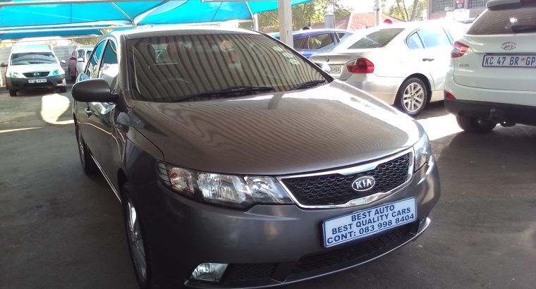 2012 Kia Cerato 1.6 Engine Capacity with Automatic Transmission,