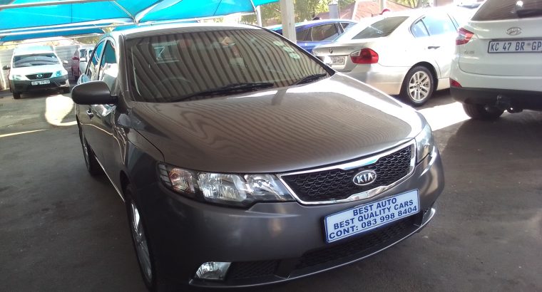2012 Kia Cerato 1.6 Engine Capacity with Automatic Transmission,