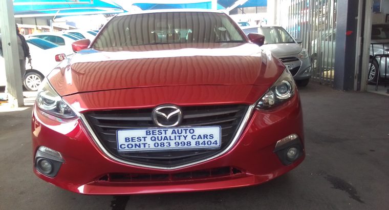 2016 Mazda 3 1.6 Engine Capacity Dynamic with Automatic Transmiss
