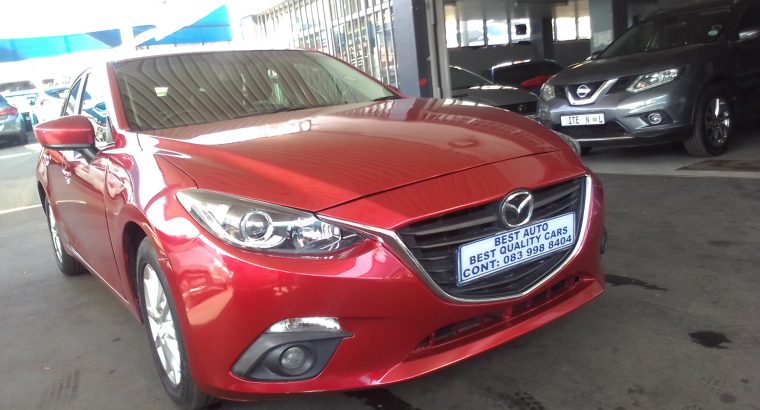 2016 Mazda 3 1.6 Engine Capacity Dynamic with Automatic Transmiss