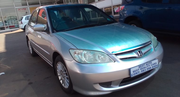 2007 Honda Civic 1.8 Engine Capacity with Manuel Transmission, El