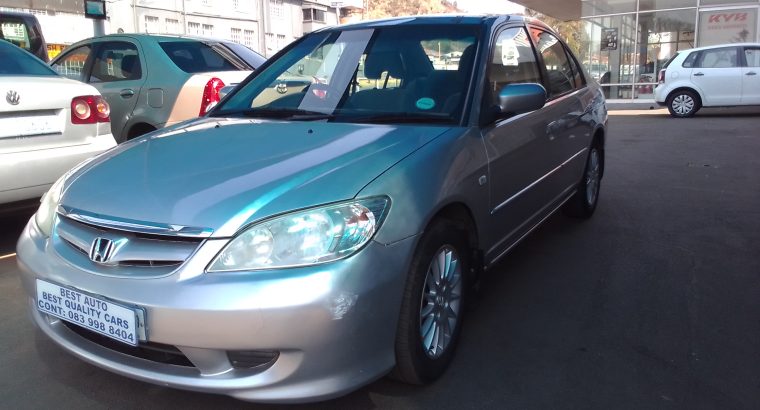 2007 Honda Civic 1.8 Engine Capacity with Manuel Transmission, El