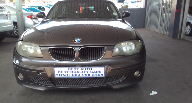 2005 BMW 120i Engine Capacity with Manuel Transmission, Electric