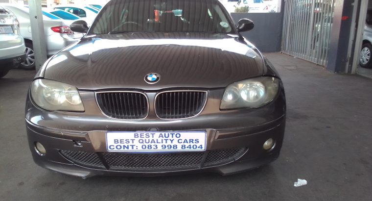 2005 BMW 120i Engine Capacity with Manuel Transmission, Electric
