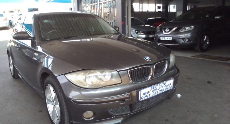 2005 BMW 120i Engine Capacity with Manuel Transmission, Electric