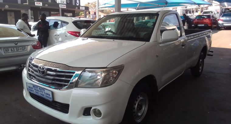 2009 Toyota Hilux 2.5 Engine Capacity Single Cab with Manuel Tran