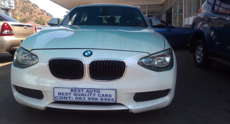 2013 BMW 116i 1.6 Engine Capacity F20 with Automatic Transmissio