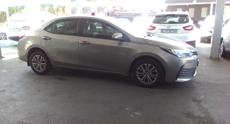 2016 Toyota Corolla 1.4 Engine Capacity Prestige D4D Diesel with