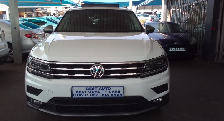 2018 VW Tiguan A11 Space 1.4 Engine Capacity with Automatic Trans