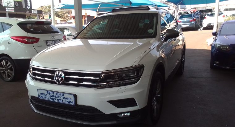 2018 VW Tiguan A11 Space 1.4 Engine Capacity with Automatic Trans