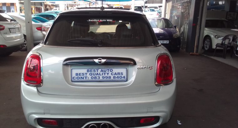 2016 Mini Cooper S with Automatic Transmission Sunroof Leather In