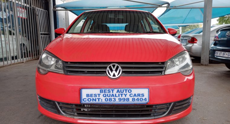 2016 VW Polo Vivo 1.4 Engine Capacity with Manuel Transmission, E