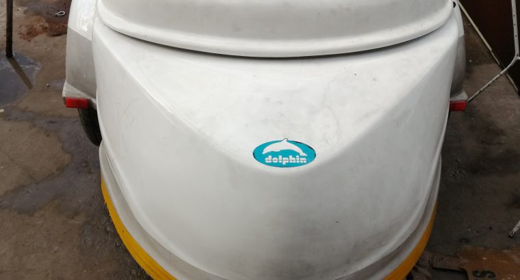 Dolphin light fibreglass trailer
