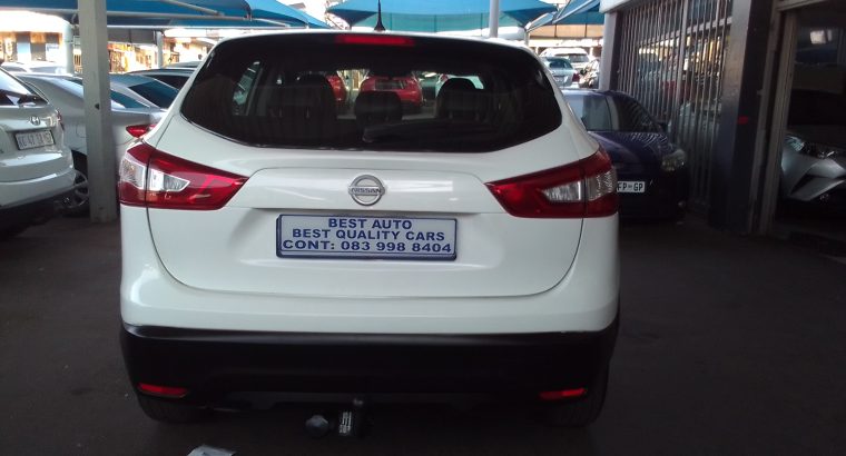 2014 Nissan Qashgai 1.2 Engine Capacity Vista with Manuel Transmi