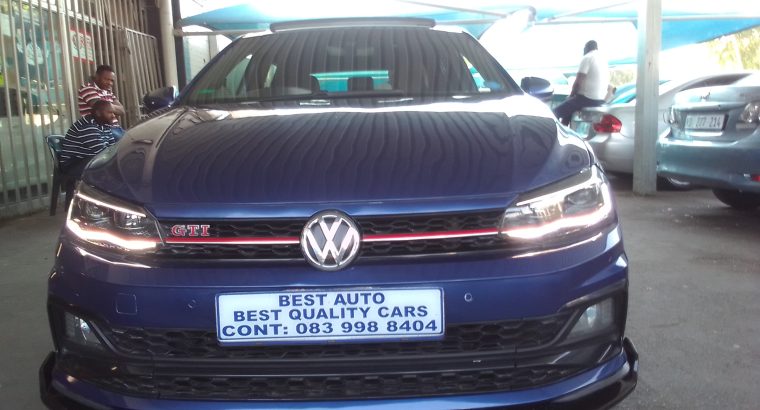 2019 VW Polo 8 2.0 Engine Capacity GTI with Automatic Transmissio