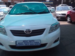 2010 Toyota Corolla 1.3 Engine Capacity Professional with Manuel