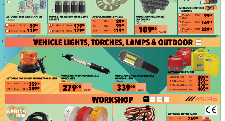 SPRING SALE now on Midas Witbank!