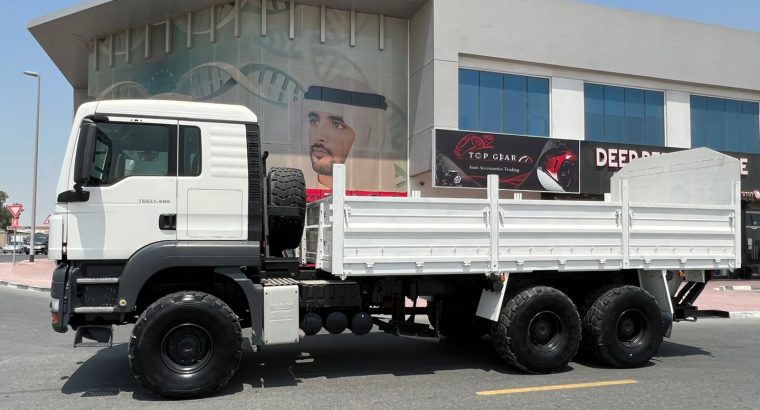 MAN TGS 33480 YEAR 2012 6X6 TRUCK