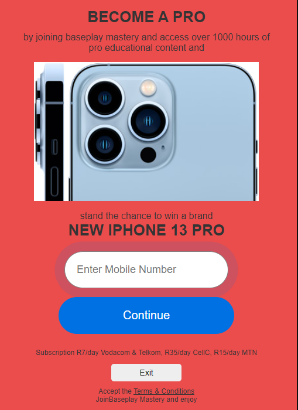 Enter for a Chance at a iPhone 13 Red!
