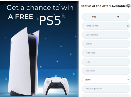 Get a chance to win a free ps5 https://playabledownloads.com/sho