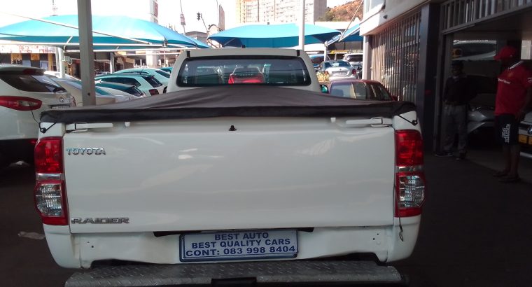 2011 Toyota Hilux 2.5 Engine Capacity Single Cab with Manuel Tran