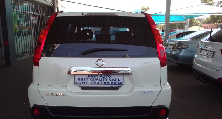 2010 Nissan X trail 2.0 Engine Capacity with Manuel Transmission,