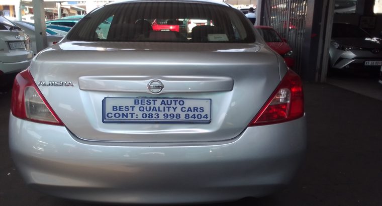 2014 Nissan Almera 1.5 Engine Capacity Sedan with Manuel Transmis