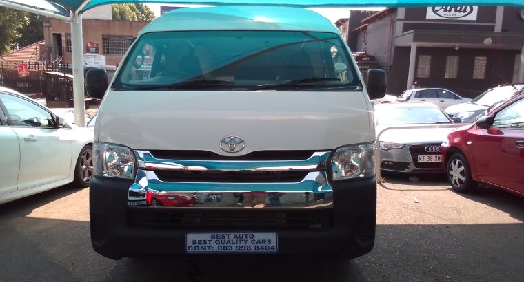 2015 Toyota Quantum 2.5 Engine Capacity Panel Van with Manuel Tra