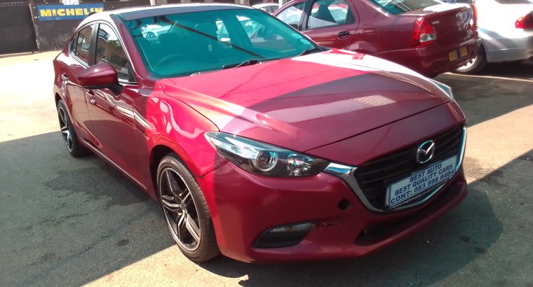 2016 Mazda 3 1.6 Engine Capacity Dynamic with Manuel Transmission