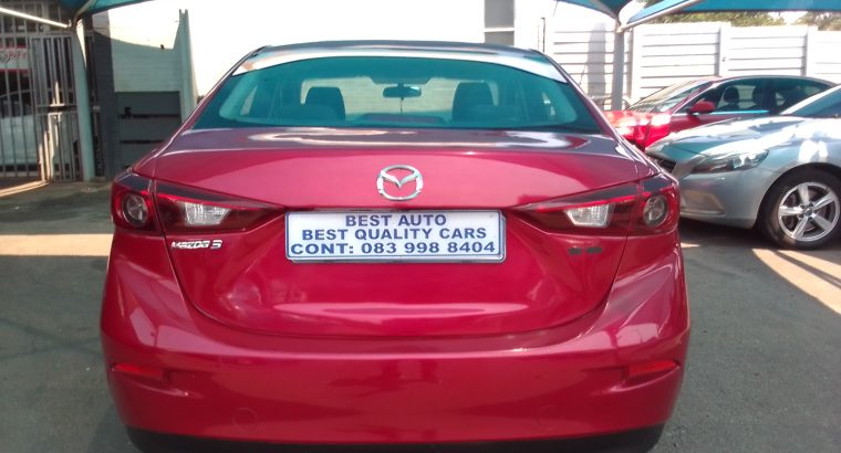 2016 Mazda 3 1.6 Engine Capacity Dynamic with Manuel Transmission