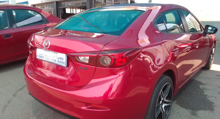 2016 Mazda 3 1.6 Engine Capacity Dynamic with Manuel Transmission