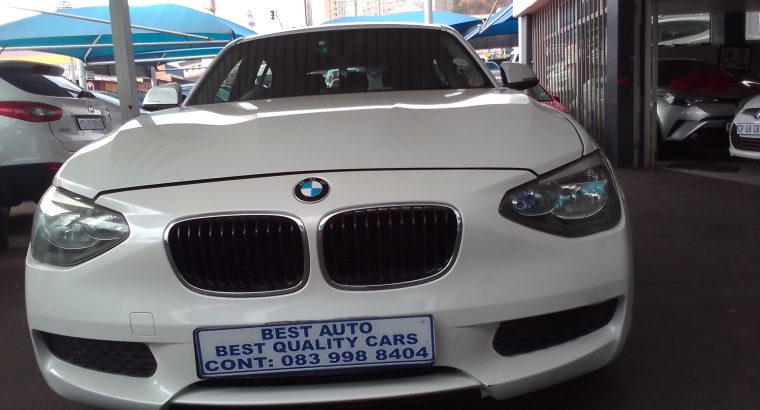 2013 BMW 116i Engine Capacity with Automatic Transmission, Electr