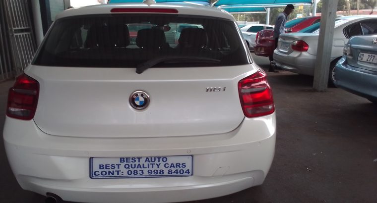 2013 BMW 116i Engine Capacity with Automatic Transmission, Electr