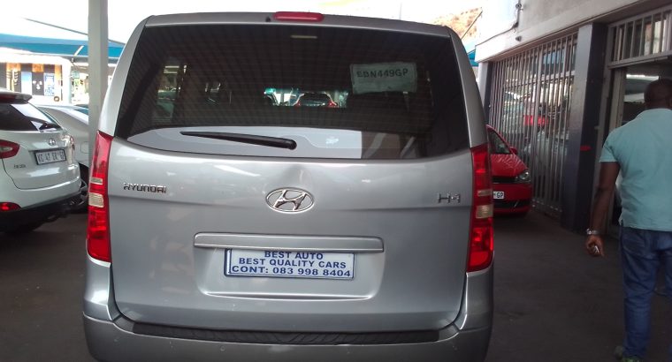 2012 Hyundai h-1 2.5 Engine Capacity Diesel with Automatic Transm