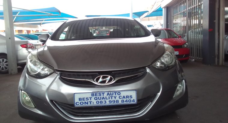 2012 Hyundai Elentra 1.6 Engine Capacity with Manuel Transmission