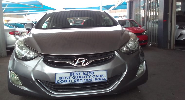 2012 Hyundai Elantra 1.6 Engine Capacity with Manuel Transmission