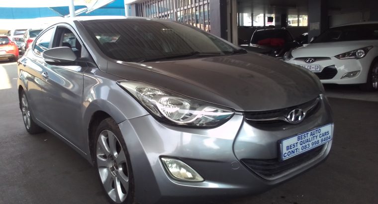2012 Hyundai Elantra 1.6 Engine Capacity with Manuel Transmission