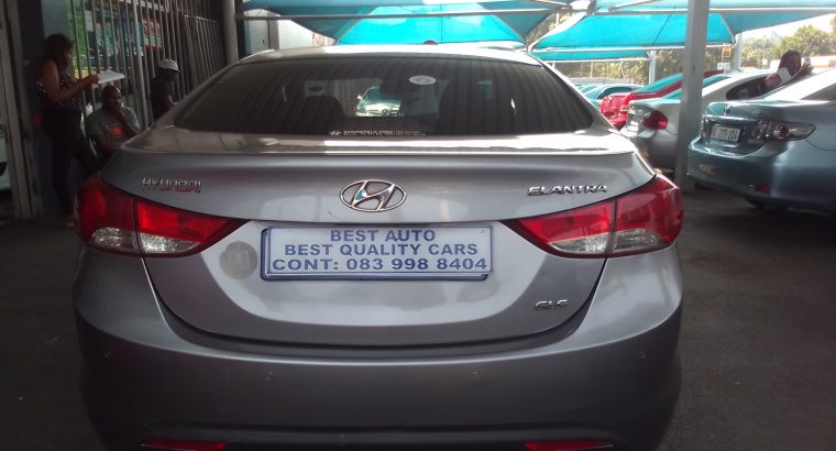 2012 Hyundai Elantra 1.6 Engine Capacity with Manuel Transmission